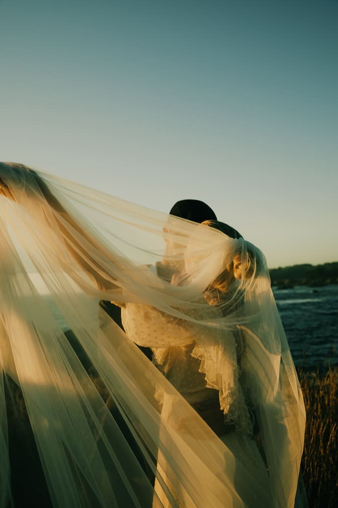 stunning couple pose together during their Mendocino California Couples Photos