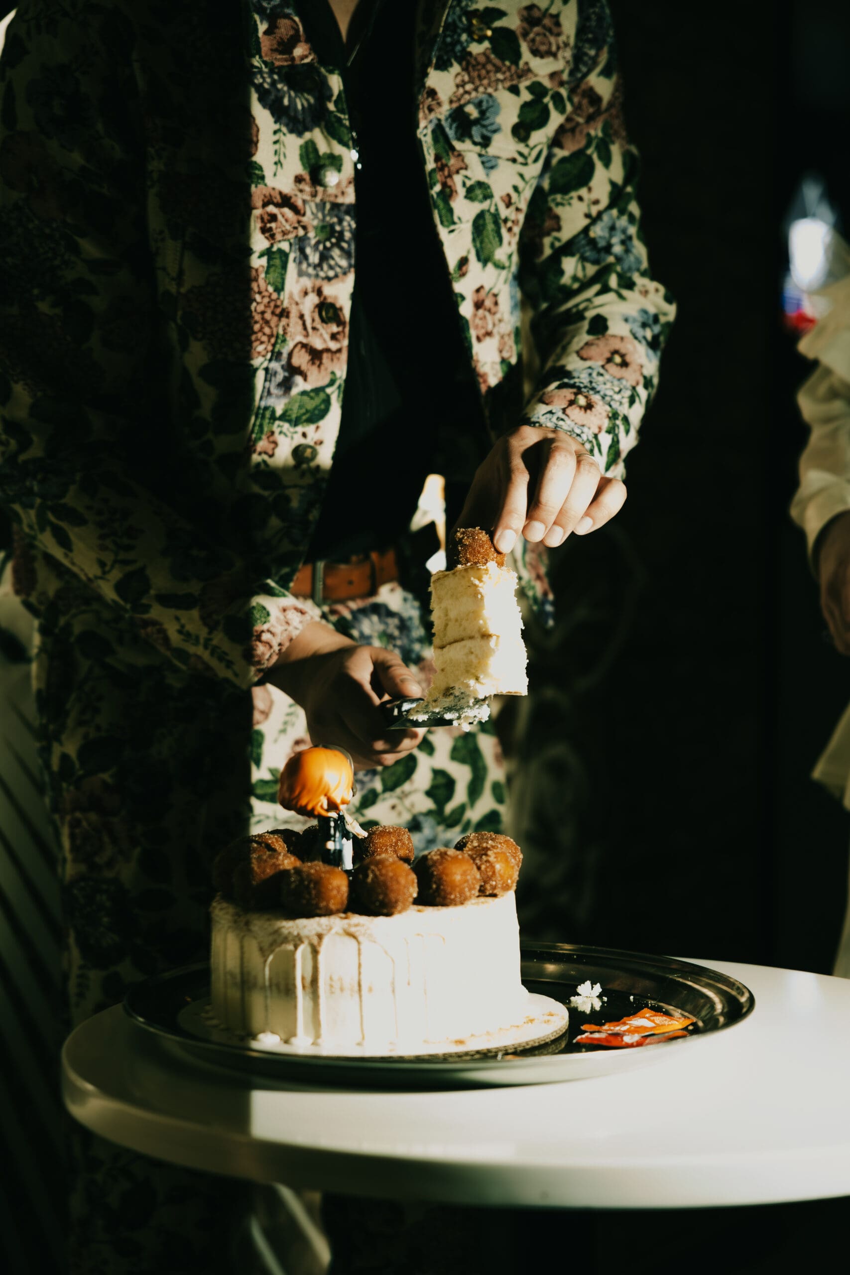 wedding cake at the Taco Bell cantina in Las Vegas