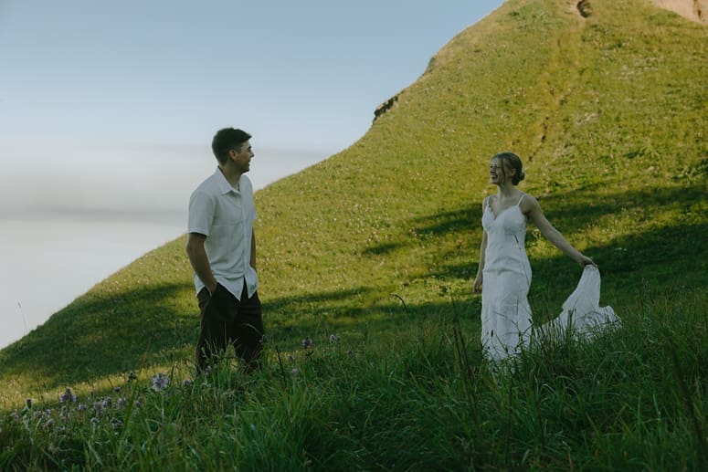 beautiful couple share moments during their nature couples photoshoot!