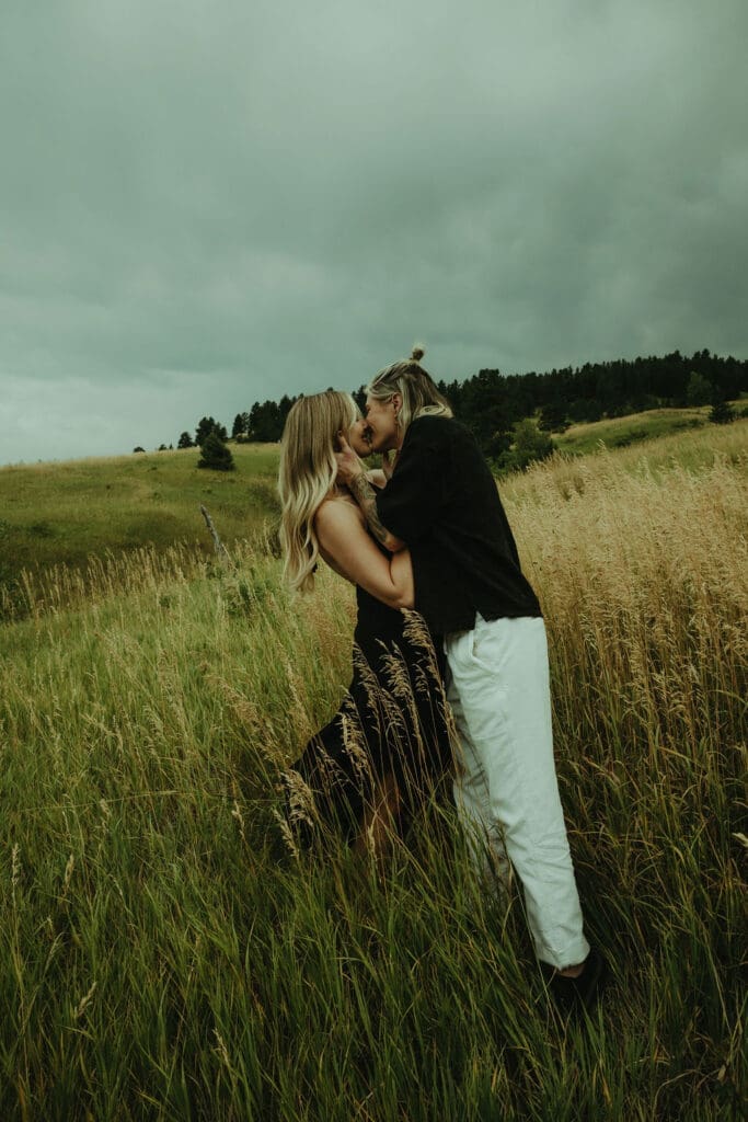 nature filled engagement session captured by Kennedi Brooke Photo