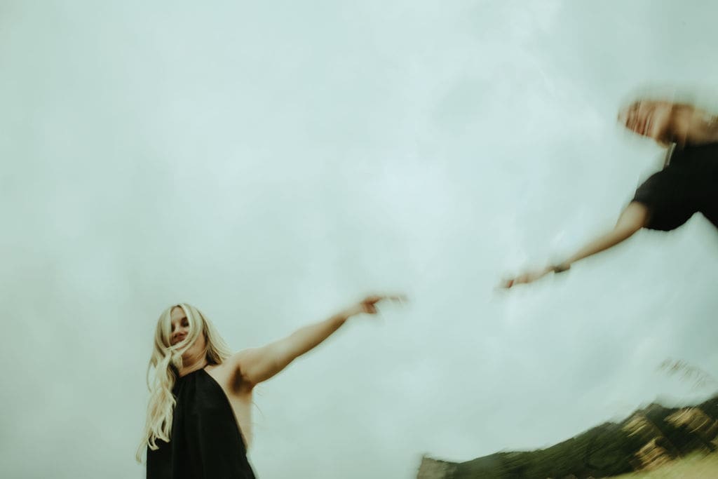 cinematic engagement photos captured by Kennedi Brooke Photo
